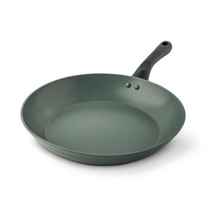 12" Milky Way Aluminum Forged Silicone Handle Frypan Spruce Shadow