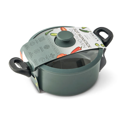 5Qt Milky Way Nonstick Aluminum Dutch Oven Spruce Shadow