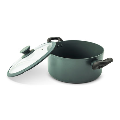 5Qt Milky Way Nonstick Aluminum Dutch Oven Spruce Shadow