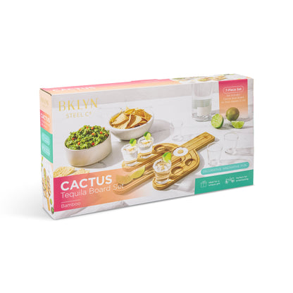 7Pc Cactus Tequila Board