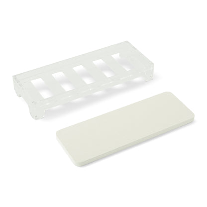 Diatomite Quick Dry Sink Caddy Whi Removable Acrylic Base