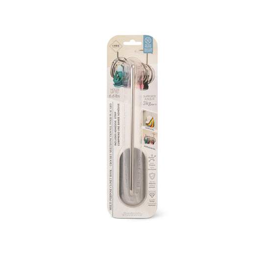 Adhesive Multi-Purpose Closet Hook