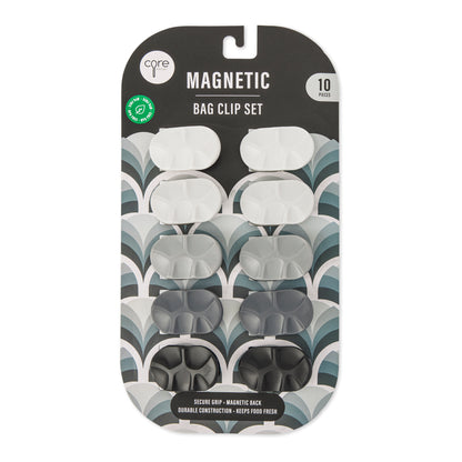 10Pc Magnetic Pebbled Bag Clips