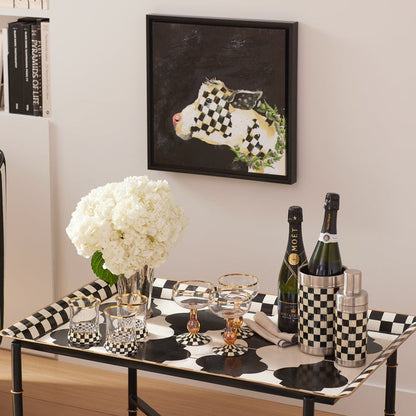 Courtly Check Tumbler Glass, Set of 2