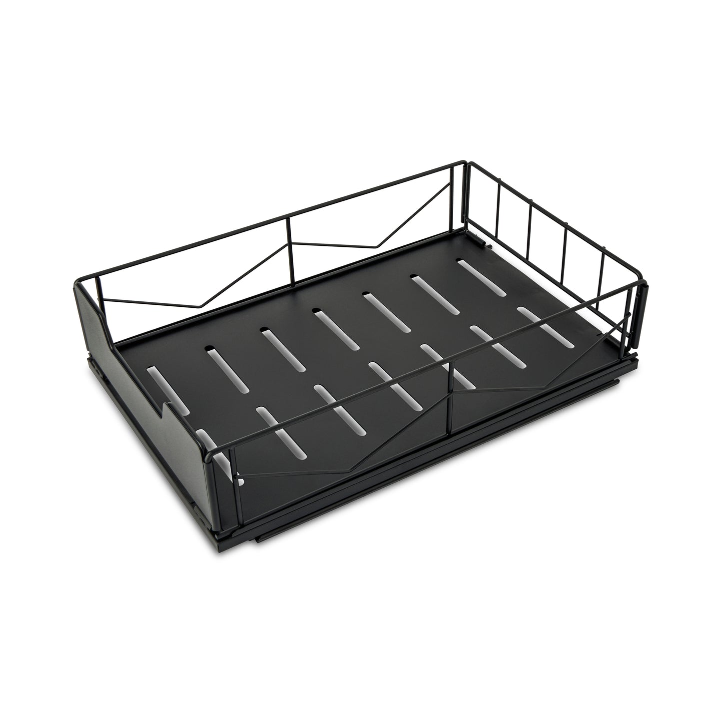 Metal Pullout Drawer Black