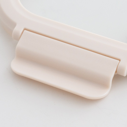 Glossy Solid Stoneware Container With Tempered Glass Lid (Cannoli Creme) - 24 oz