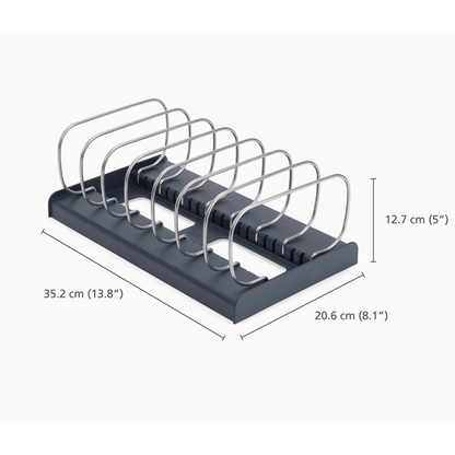 DrawerStore™ Grey Baking Tray Organizer