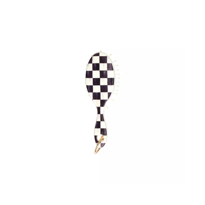 MC x Wet Brush Courtly Check Keychain Detangler Brush