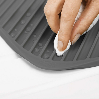 Flume™ Grey Dish Draining Mat