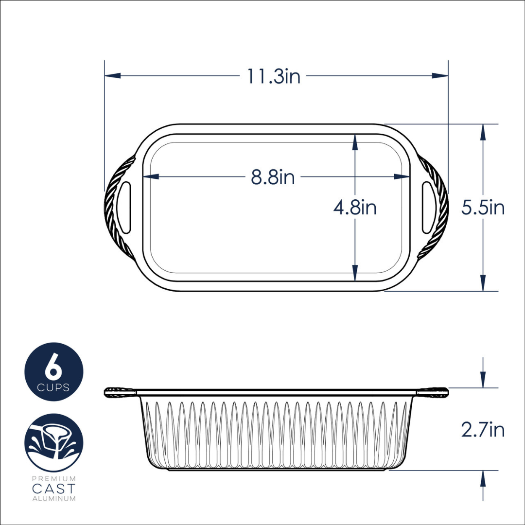 Cardamom Classic Loaf Pan
