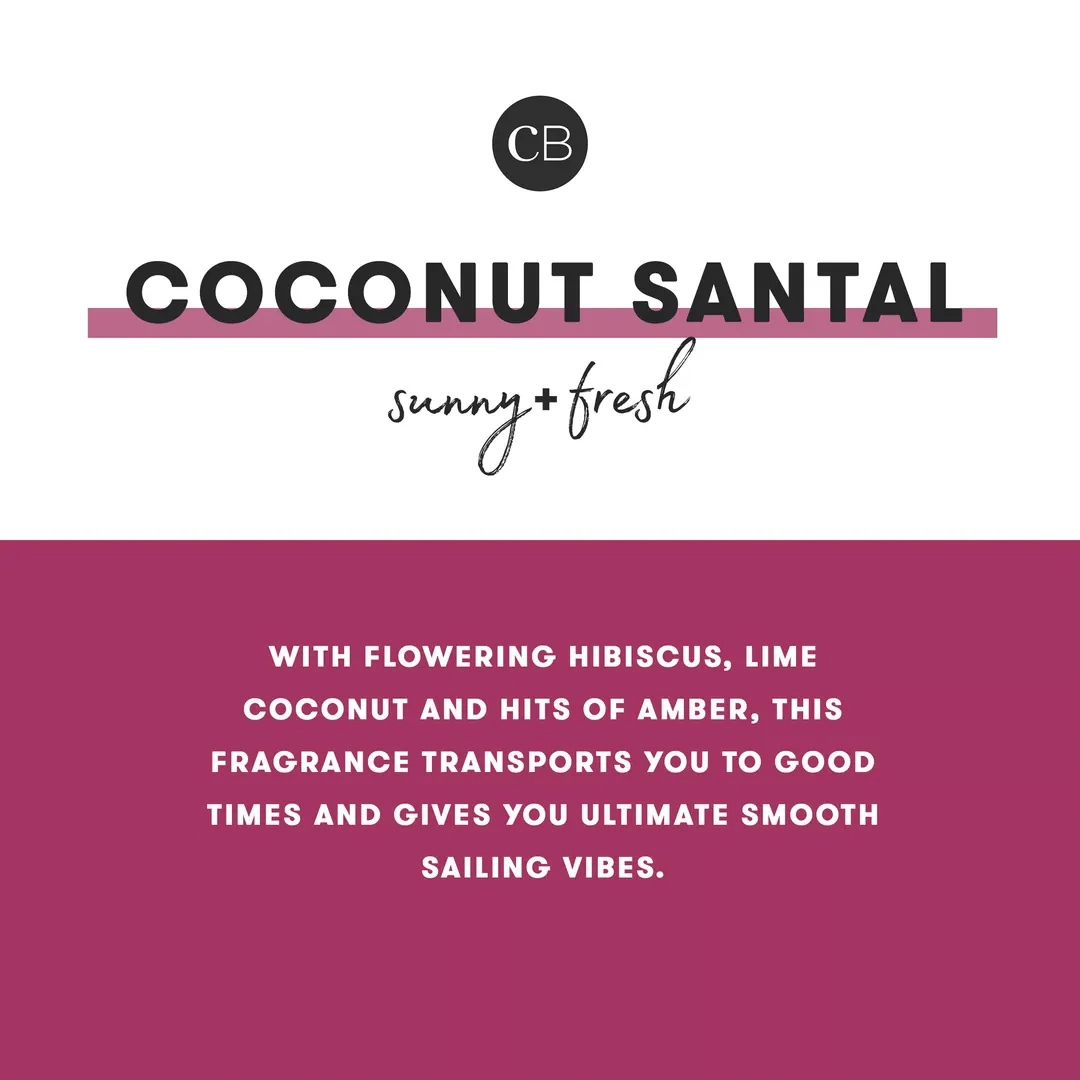 Coconut Santal Mercury Iridescent Petite Reed Diffuser