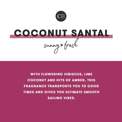 Coconut Santal Mercury Iridescent Petite Reed Diffuser