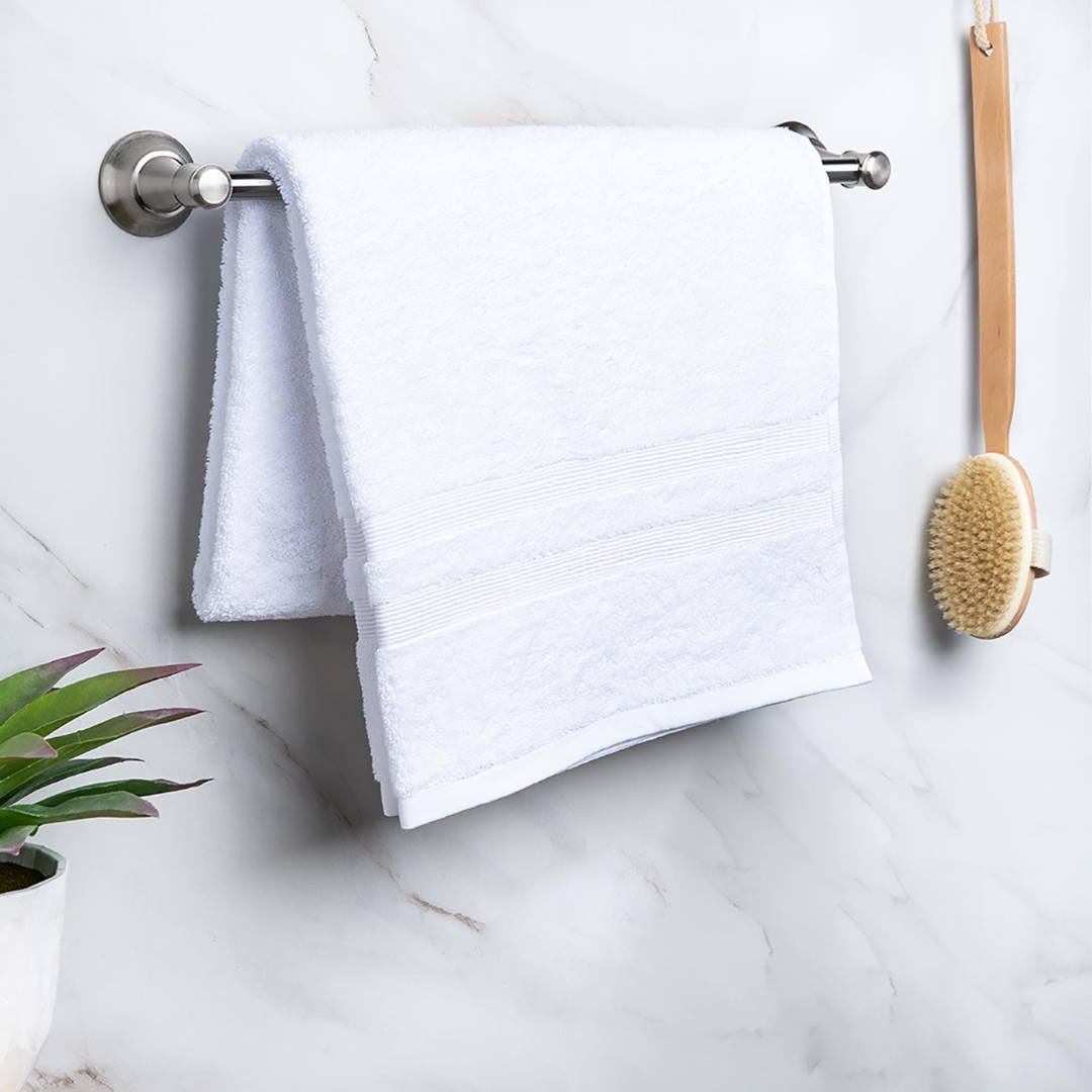 Allure Wash Towel White 12"x 12"