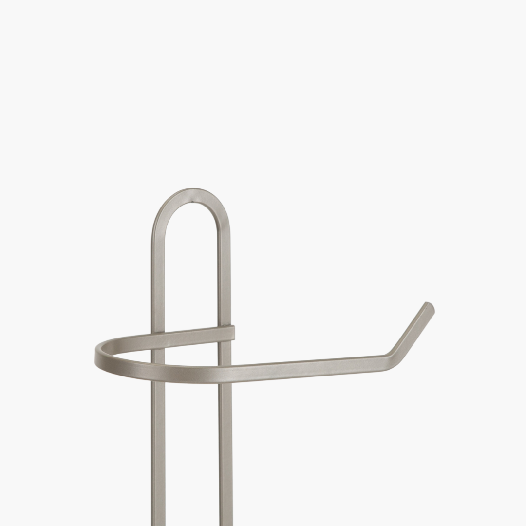 Earl Toilet Paper Holder Metal Satin