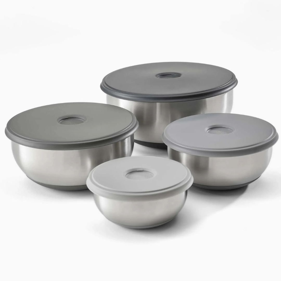 Nest™ Prep&Store Stainless-steel Bowl Set