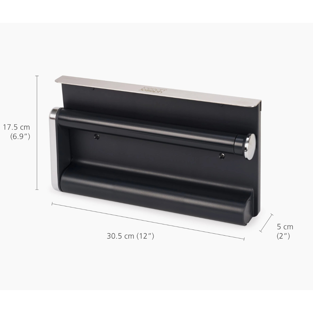 RollGrip™ Under-Shelf Stainless-Steel Paper Towel Holder