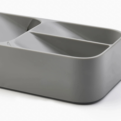 DrawerStore™ Grey Compact Cutlery Organiser