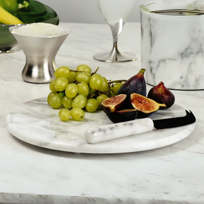 White Marble Cheese Board