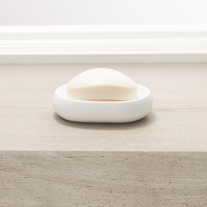 Sophia Resin Soap Dish White