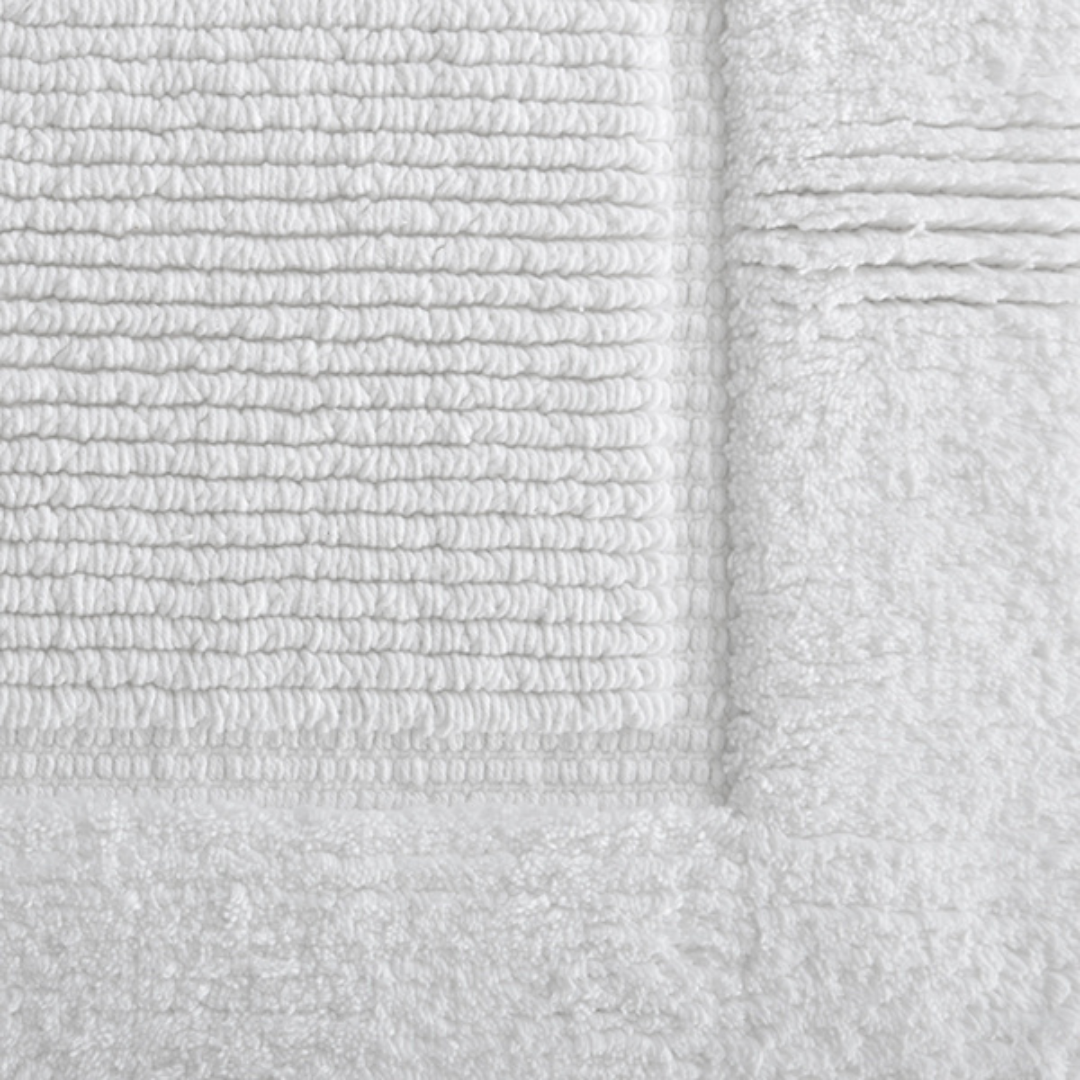 Prima Bath Mat Super Soft Cotton White 21" X 34" Gsm 1820