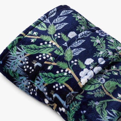 Peacock Travel Fleece Blanket
