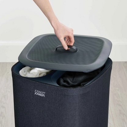 Tota 60L Black Laundry Separation Basket