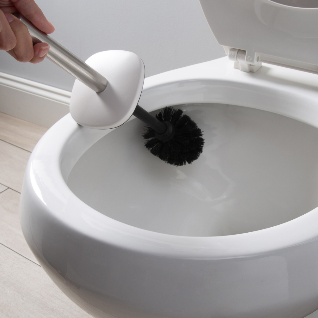 Bryant Powder Coated Toilet Bowl Brush White