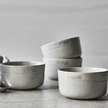 Ceramic 12-pc Dinnerware Set - White Truffle