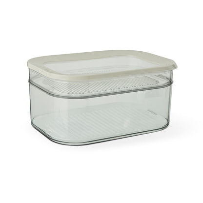 2 Layer Stacking Food Storage Container Vintage Lace