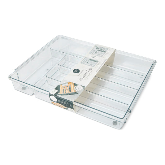 PET Expandable Flaatware Tray