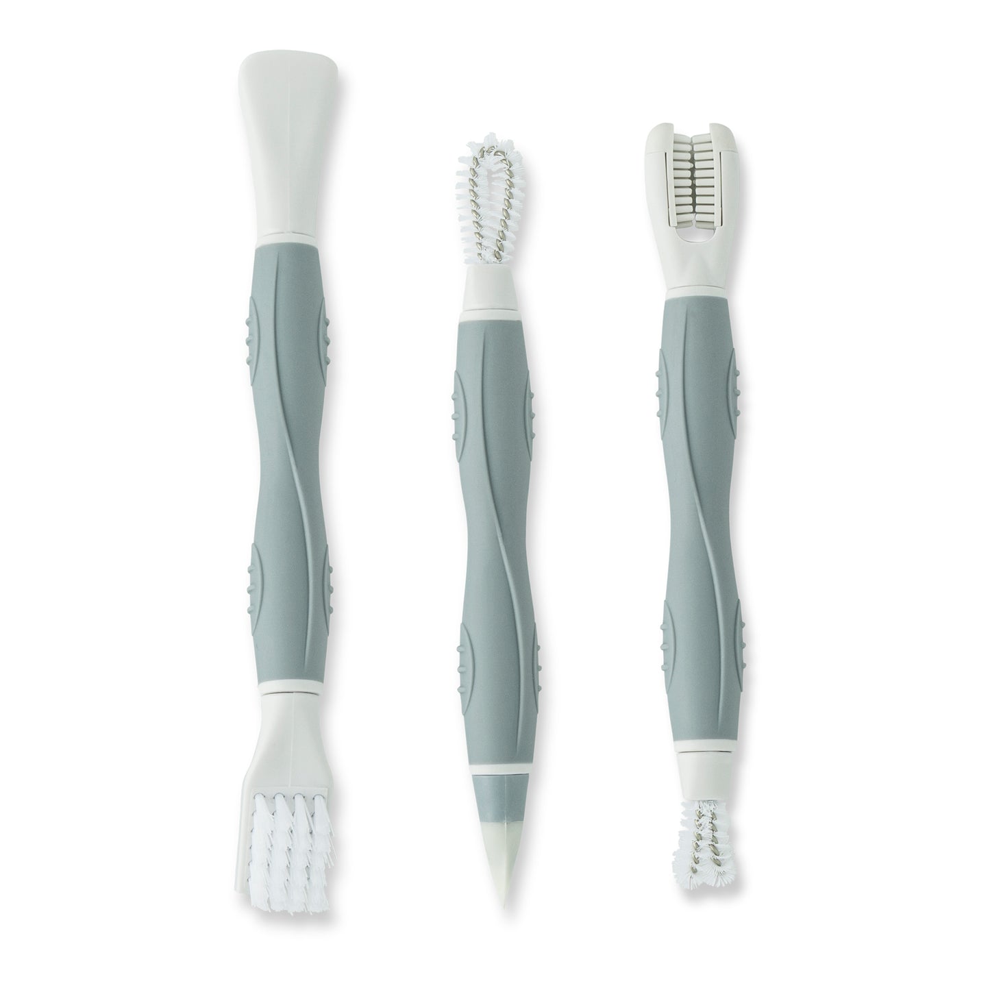 3Pc Tile And Grout Brush Set Steamboat