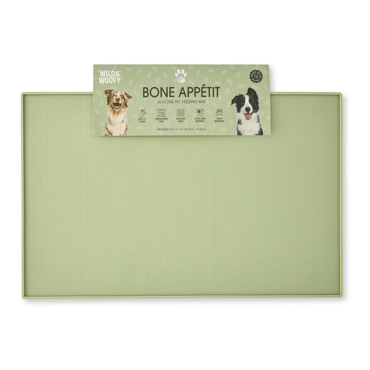 Textured Silicone Pet Feeding Mat Iced Matcha
