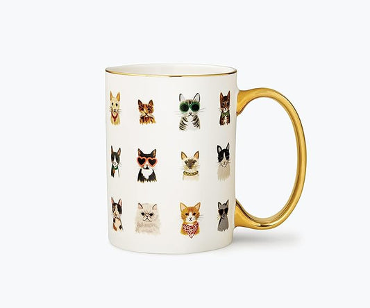 Porcelain Mug - Cool Cats