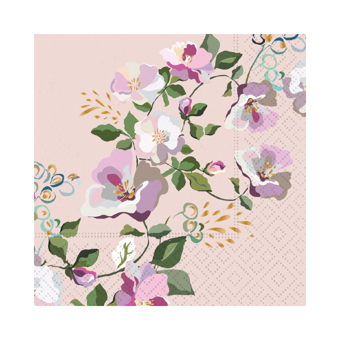 Garden Song Napkin -  Beverage