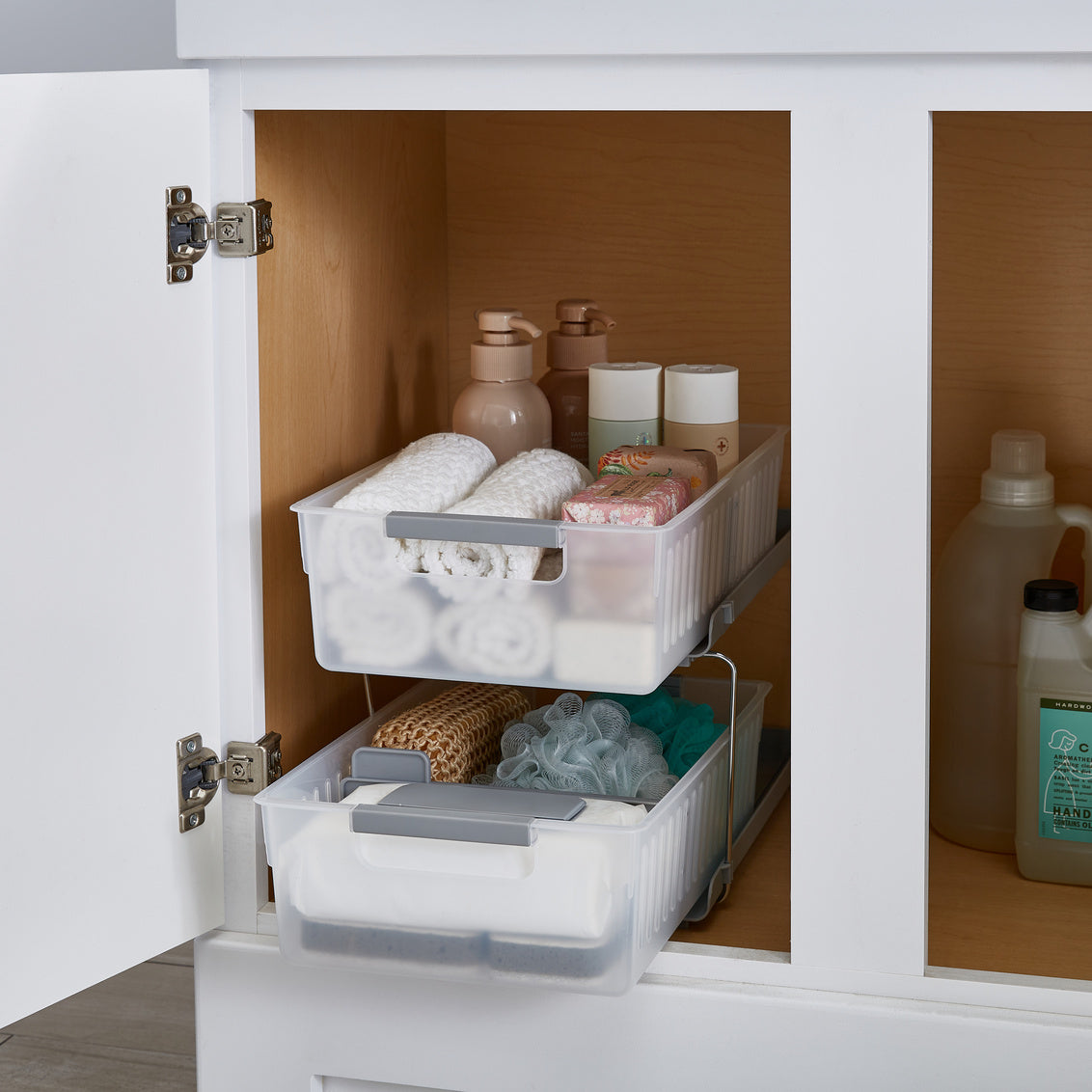 N&T 2 Tier Storage Basket PP