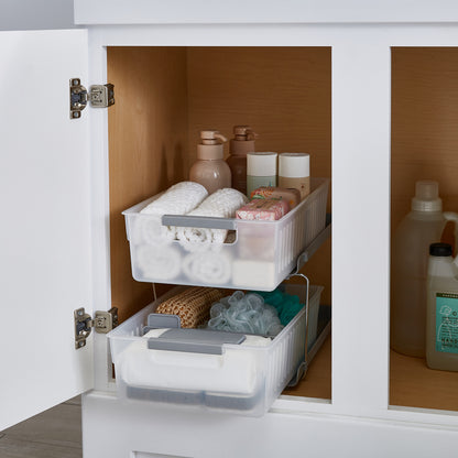 N&T 2 Tier Storage Basket PP