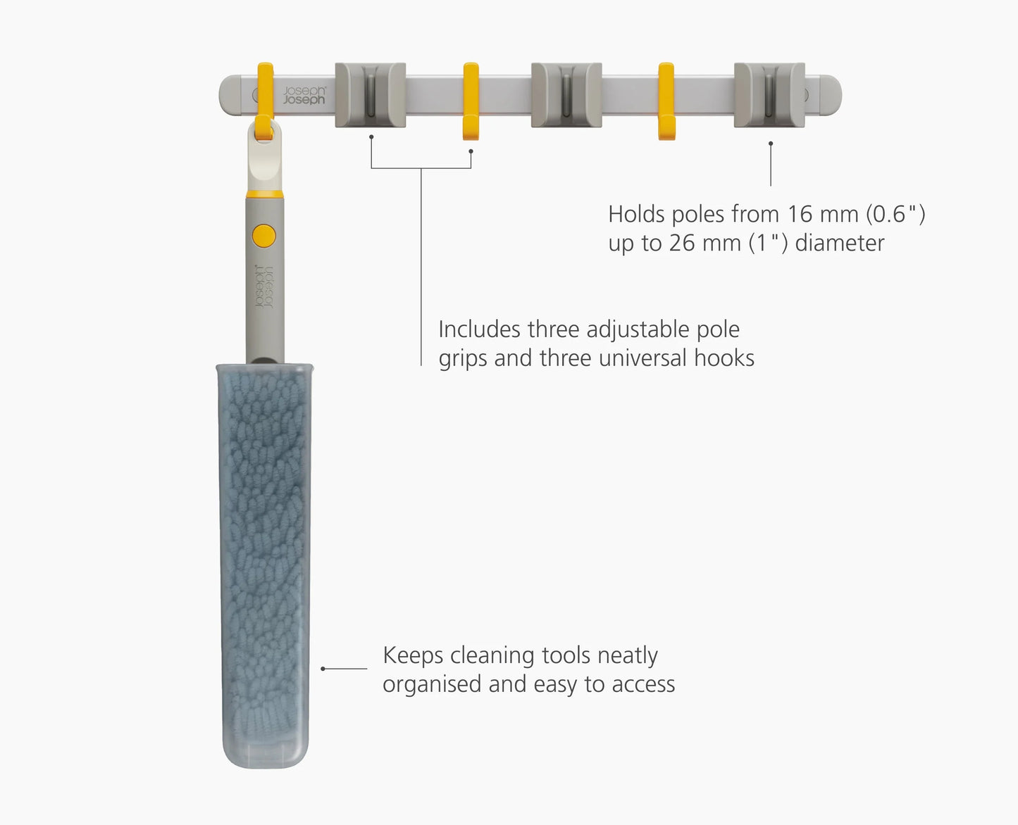 CleanTech™ Pole & Tool Organizer
