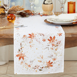 Fall Leaves Runner 16"X72"