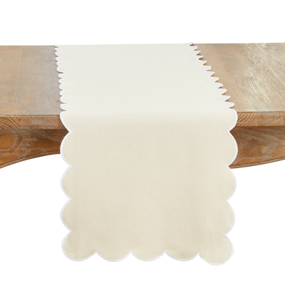 Scalloped Runner 16"X72"