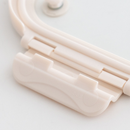 Glossy Solid Stoneware Container With Tempered Glass Lid (Cannoli Creme) - 24 oz