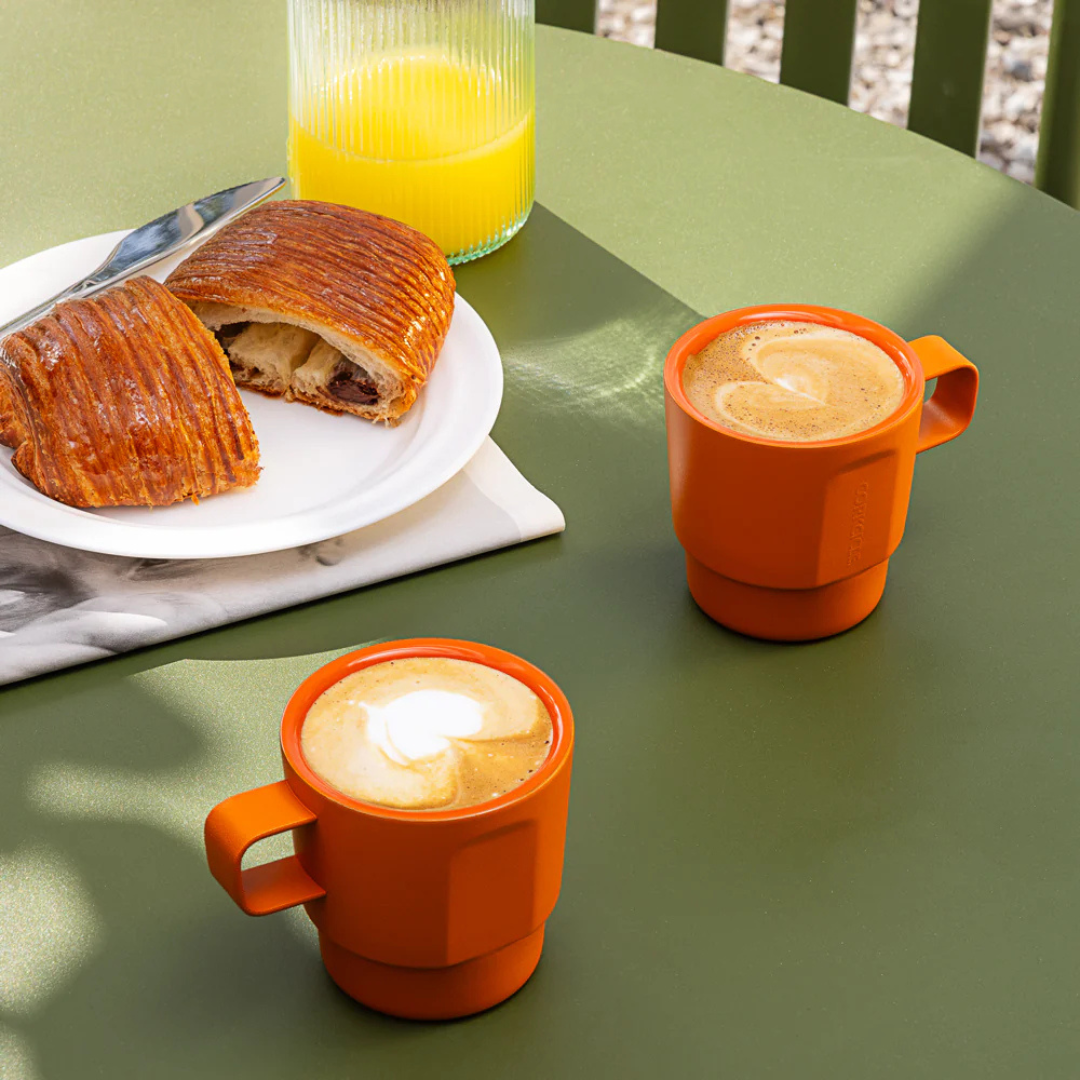 Cafe Stacker 6oz - Double Pack - Ceramic Slate