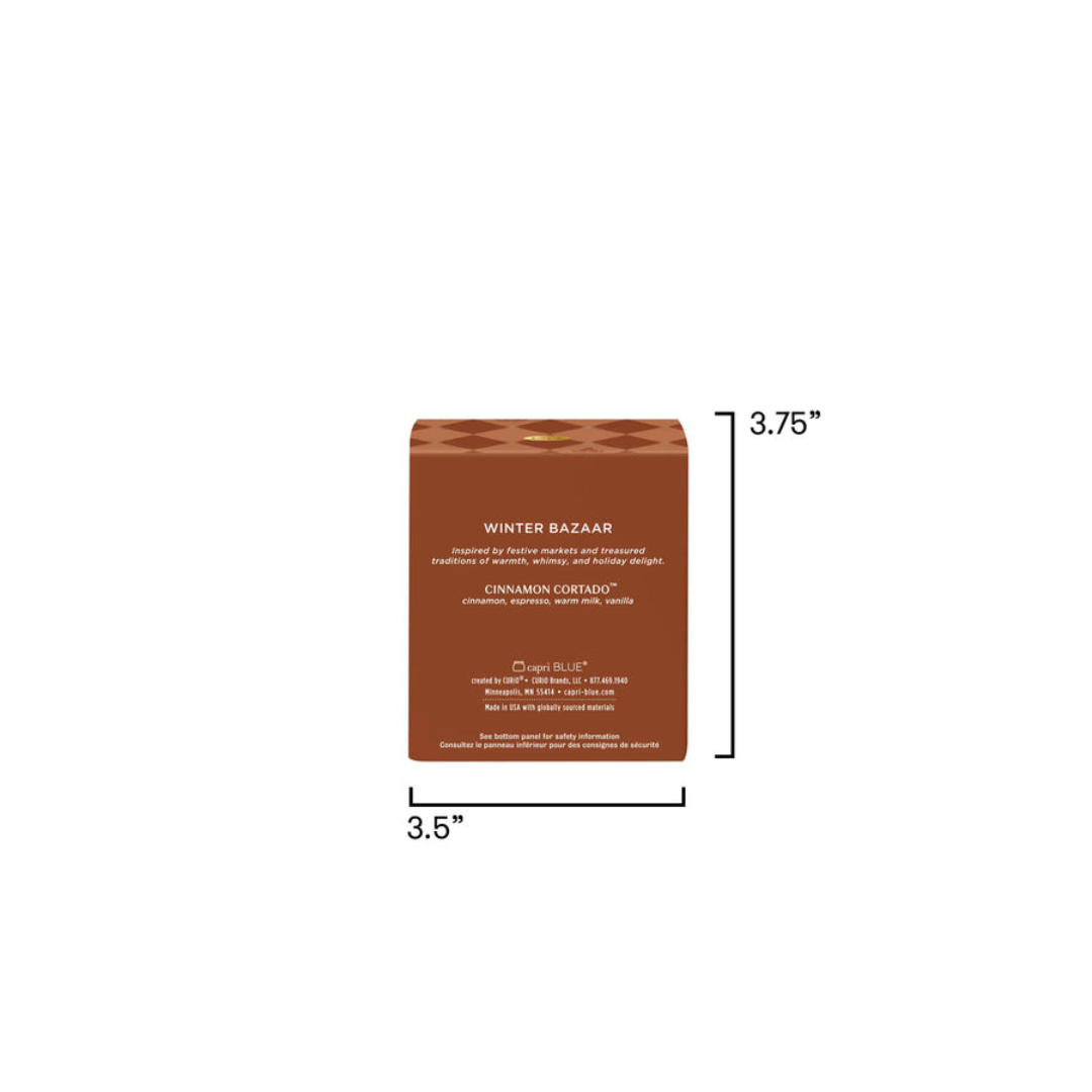 Cinnamon Cortado Artisan Winter Bazaar Boxed Tumbler