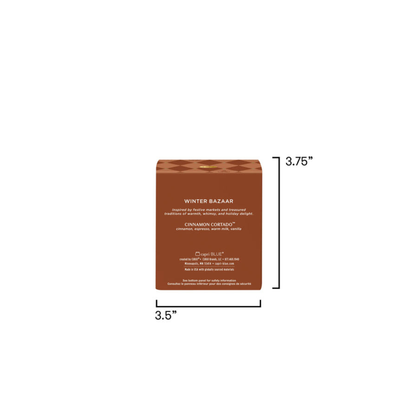 Cinnamon Cortado Artisan Winter Bazaar Boxed Tumbler