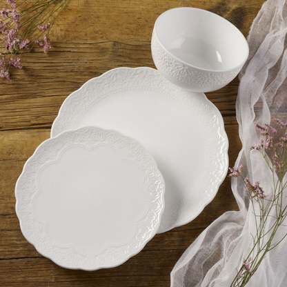 Abigail 12 Piece Dinnerware Set, Service for 4