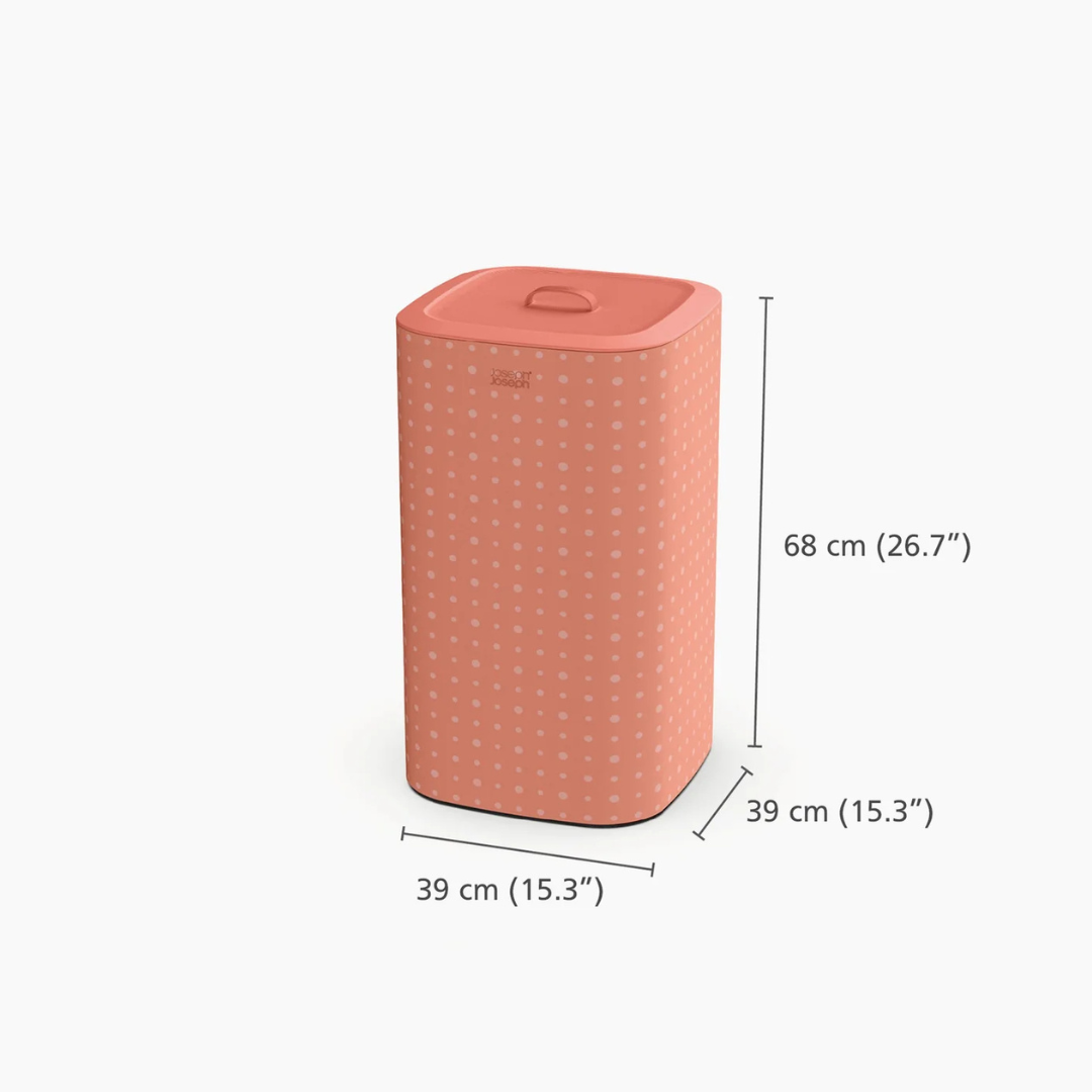 Tota Pop 60L Coral Laundry Separation Basket