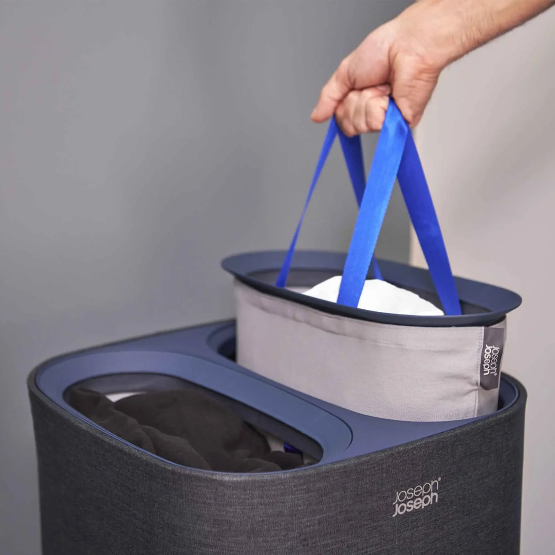 Tota 60L Black Laundry Separation Basket