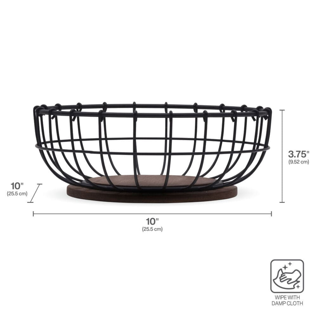 Anvil Cage Centerpiece Basket