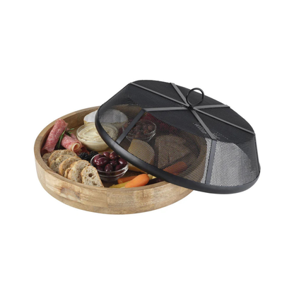 Lazy Susan Serve Tray with Cover