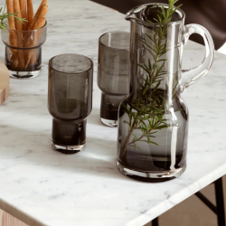 Utility Highball 13 oz Slate Set of 2