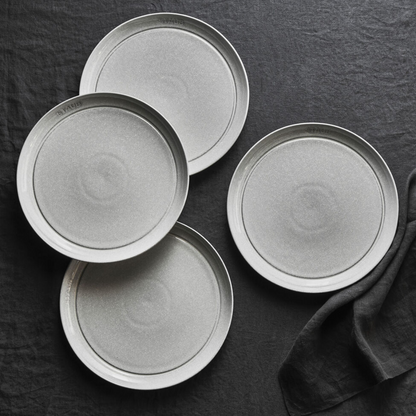 Ceramic 12-pc Dinnerware Set - White Truffle
